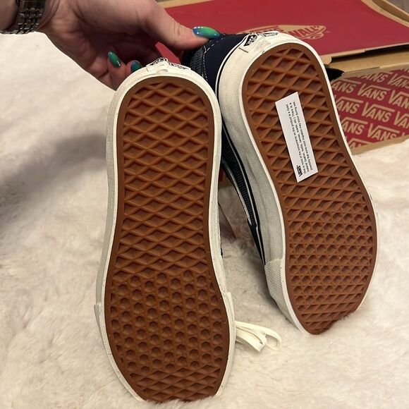 RARE Vans Sk8-Hi Denim Patchwork Sneakers - Picture 11 of 12